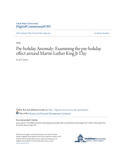 Pre-holiday Anomaly: Examining the pre