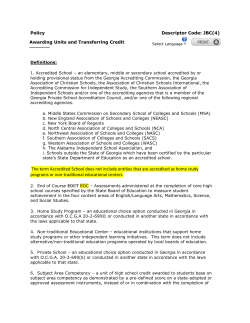 Accredited School does not include entities