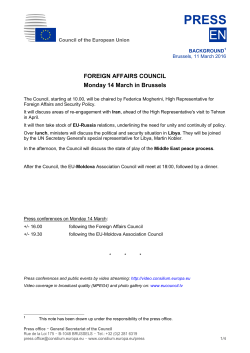 press en - Council of the European Union