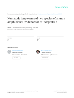 Evidence for co-adaptation