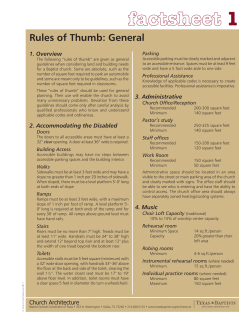 Rules of Thumb: General