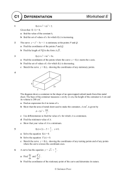 Questions - NLCS Maths Department