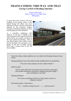 trains coming this way and that