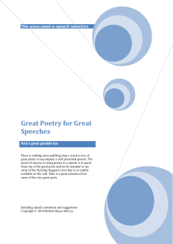 Robert`s Comments - Robert Hayes