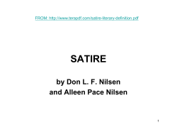 satire - WordPress.com