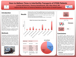 Ambulance 36% Walk In 64% Arrival Mode PCI capable hospital