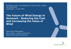 The Future of Wind Energy in Denmark