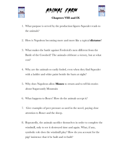animal farm - MSK Moodle