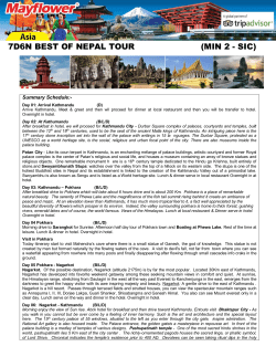 7d6n best of nepal tour (min 2 - sic)