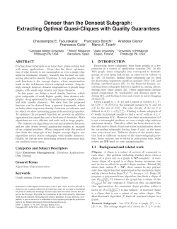 Denser than the Densest Subgraph: Extracting