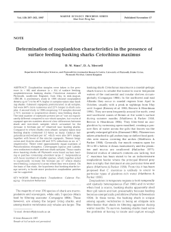 Determination of zooplankton characteristics in the presence of