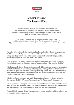 KIM ERICKSON The Raven`s Wing