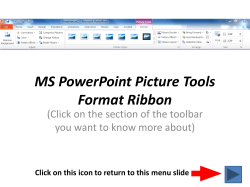MS PowerPoint Picture Tools Format Ribbon
