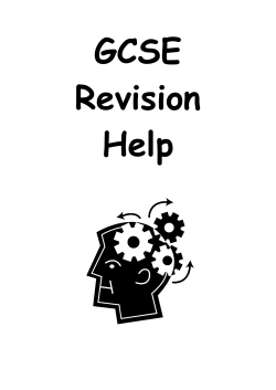 GCSE Revision Help - Hawthorn High School