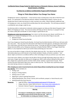 Things to Think About Before You Change Your Name