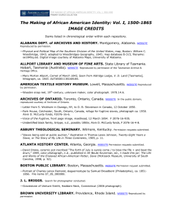 Image Credits  - National Humanities Center