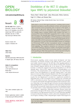 Downloaded - Open Biology