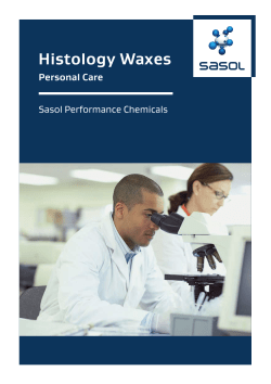 Histology Waxes