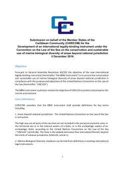 Caribbean Community - the United Nations