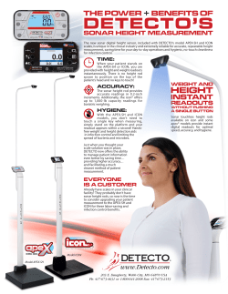 Sonar Height Rod Benefits