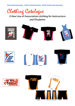 HERE - Home of the 3 World Renowned Combat Associations