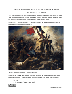 ARTH101: Guided Observation 3