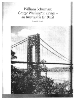 George Washington Bridge - frn Impression fn, Band