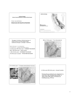 Pahrump Group sediments were deposited in a restricted, fault
