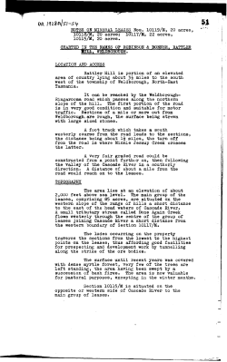 NOTES ON MINERAL LEASES Nos. 10119/M, 20 acres, 10118/M