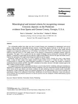 1997 - UGA Clay Science