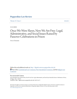 Once We Were Slaves, Now We Are Free