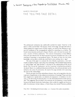 the tell-the-tale detail