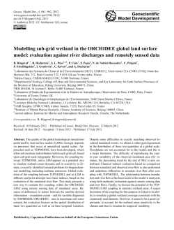 Modelling sub-grid wetland in the ORCHIDEE global land surface