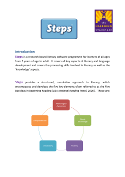 Phonological Awareness - The Learning Staircase