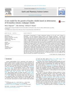 A new model for the growth of basaltic shields based on deformation
