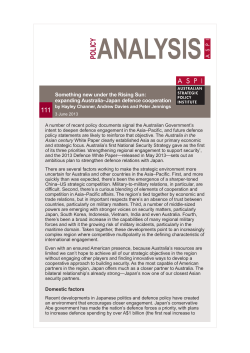 - Australian Strategic Policy Institute