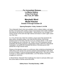 Marybeth Ward Model Kitchen