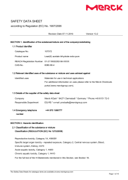 safety data sheet - Merck Performance Materials