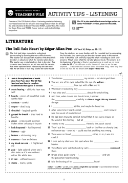 ACTiviTy Tips &ndash; LisTENiNG - Bridge