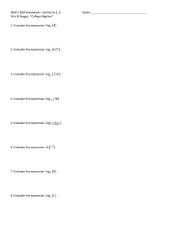 log 4 . log 625 . log 216 . log 36 . log ln e . log 8 . log 1