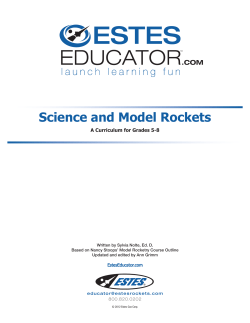 Science and Model Rockets