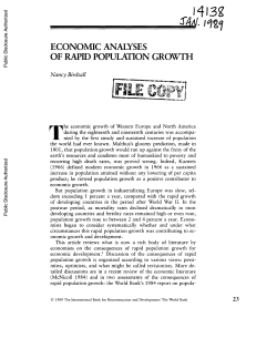 28 pages - World bank documents