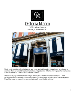 Osteria Marco