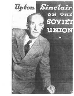 Upton Sinclair on Soviet Union