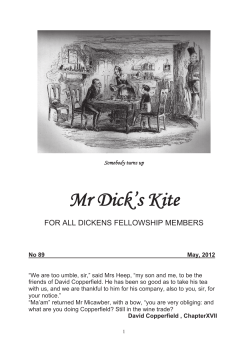May 2012 - The Dickens Fellowship