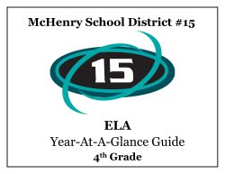 Grade 4 - McHenry School District 15
