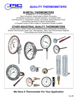 quality thermometers