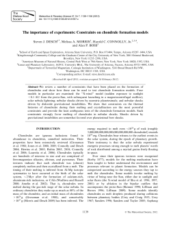 The importance of experiments: Constraints on chondrule formation