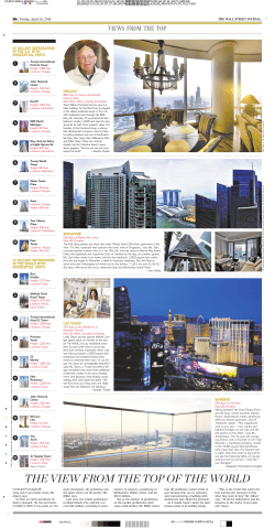 the view from the top of the world