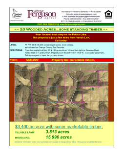 RE-DOROCHOFF, RUTH-CO RD 1175 W, 20 Acres